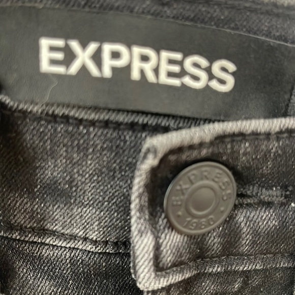💙 EXPRESS Slim Ankle Jeans Size 0R - Picture 4 of 6